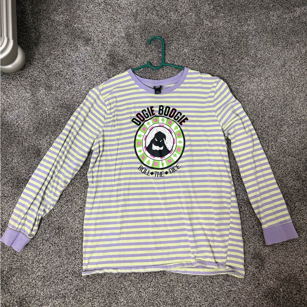 Disney Nightmare Before Christmas Oogie Boogie Longsleeve Shirt XL